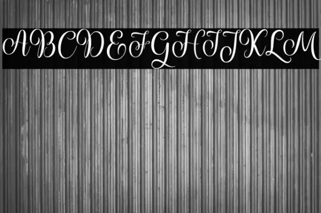 prettyheartscript Font examples