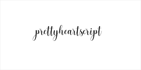 prettyheartscript Logo