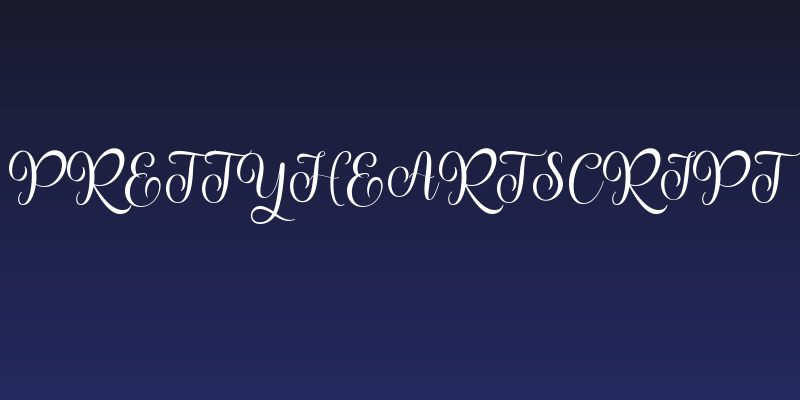 prettyheartscript Social Header