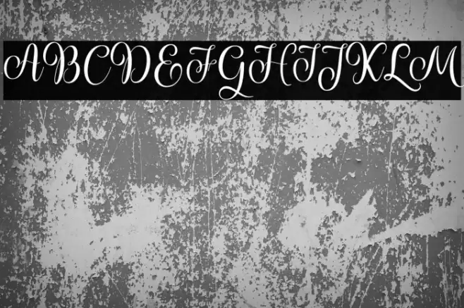 prettyheartscript Font examples