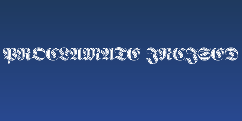 proclamate incised Social Header