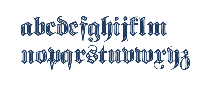 proclamate incised Lowercase