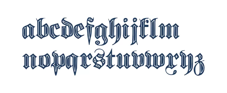 proclamate incised خط أحرف صغيرة