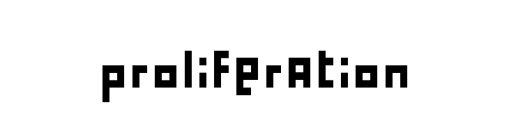 proliferation  Frei Schriftart Herunterladen