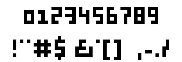 proliferation Font OTHER CHARS