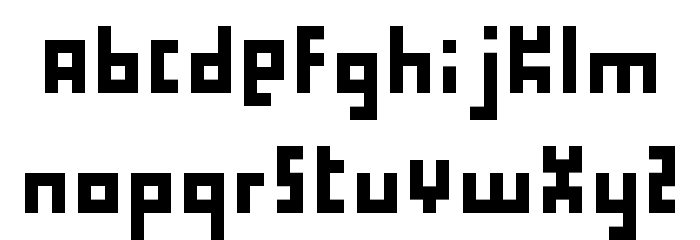 proliferation Font LOWERCASE