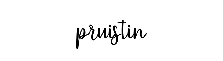 pruistin  Frei Schriftart Herunterladen