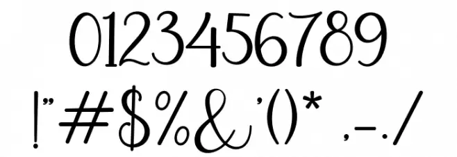 pruistin Font OTHER CHARS