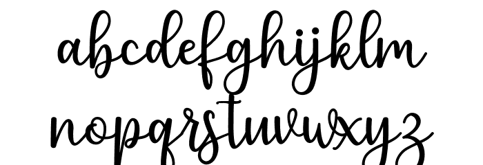 pruistin Font LOWERCASE
