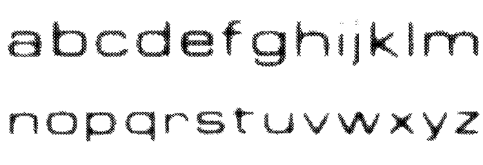 PSEUDO Font LOWERCASE