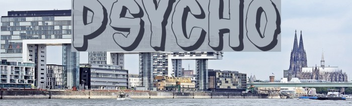 PSYCHO Font examples
