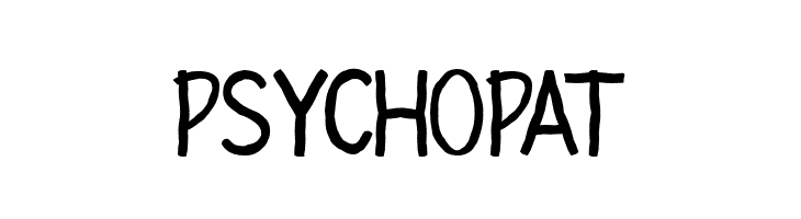 PSYCHOPAT  Free Fonts Download