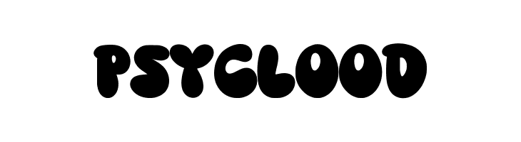 PSYCLOOD  Скачать бесплатные шрифты