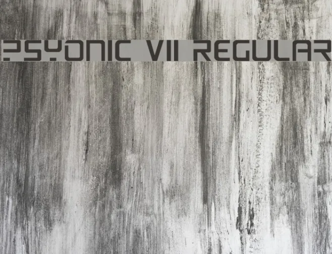 PsYonic VII Regular Example 3