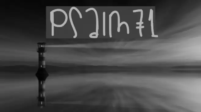 Psalm71 Font examples