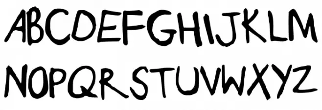 Psalms Font UPPERCASE