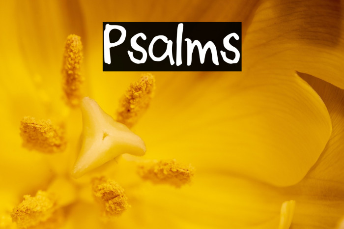 Psalms Example 2