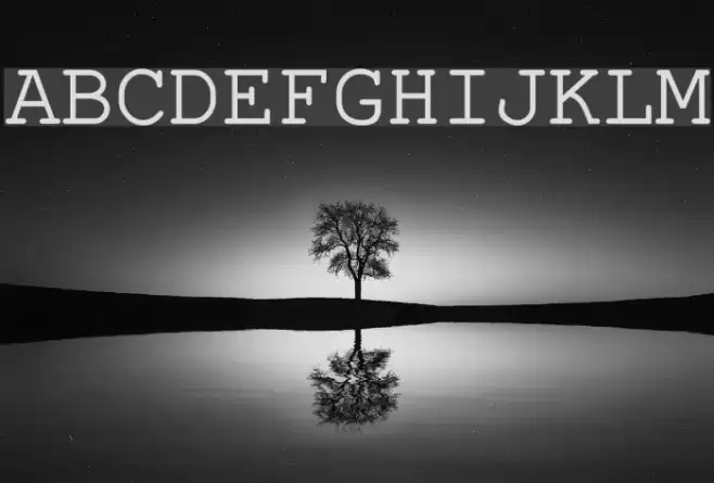 Pseudo-APL Schriftart examples