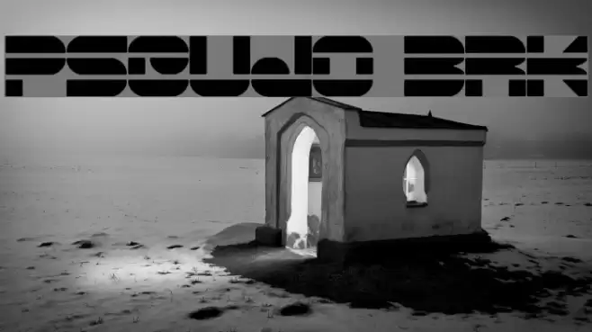 Pseudo BRK Schriftart examples