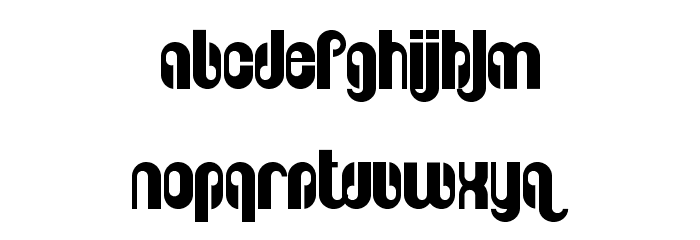 Pseudolux-Regular Font LOWERCASE