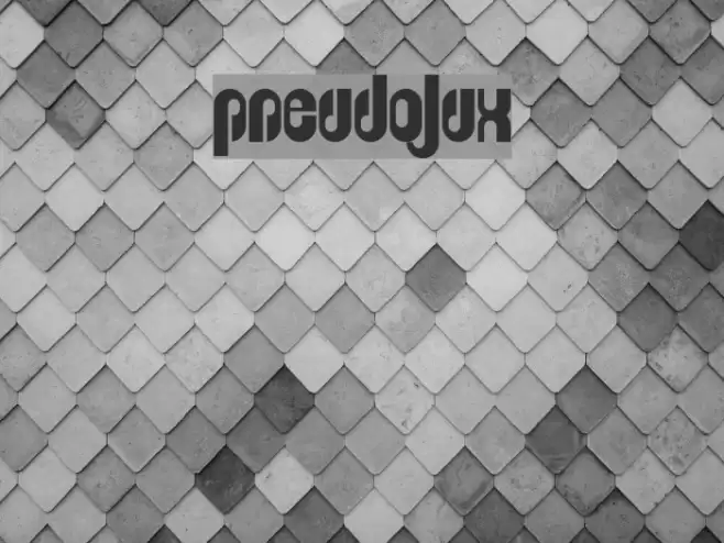 Pseudolux Font examples