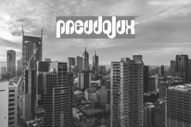 Pseudolux Font examples