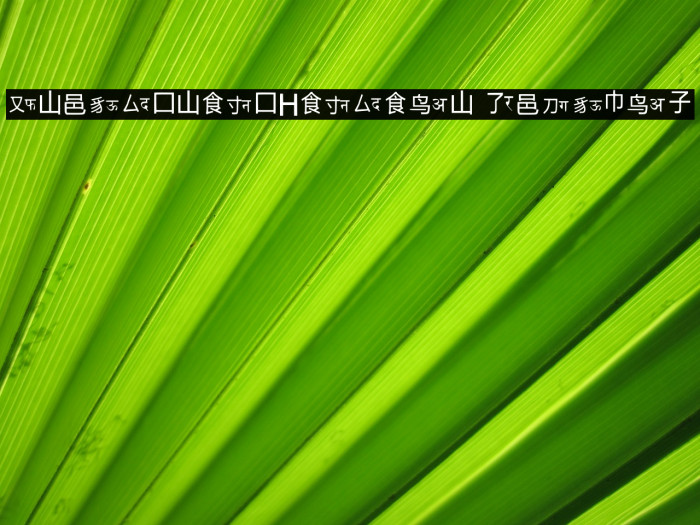 Pseudosinohindias Regular Font examples