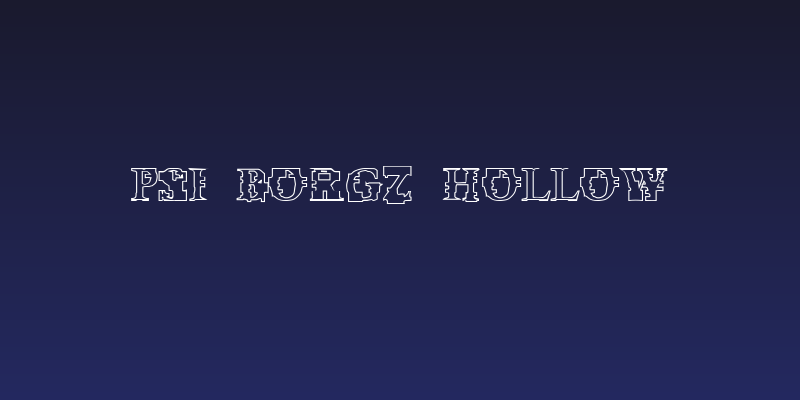 Psi Borgz Hollow Social Header