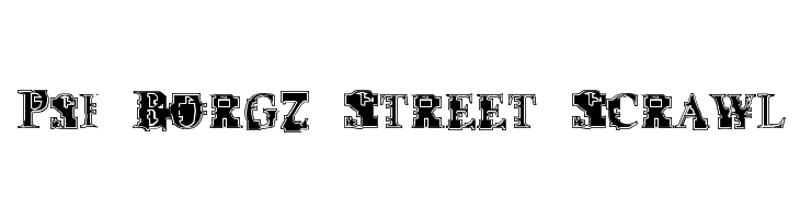 Psi Borgz Street Scrawl  baixar fontes gratis