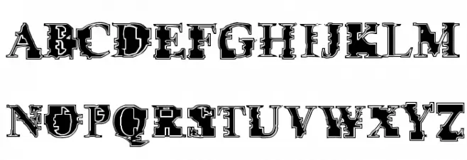 Psi Borgz Street Scrawl خط أحرف كبيرة