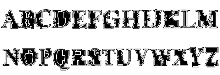 Psi Borgz Street Scrawl Font LOWERCASE