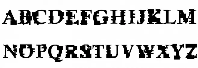 Psi Borgz Caratteri MAIUSCOLE