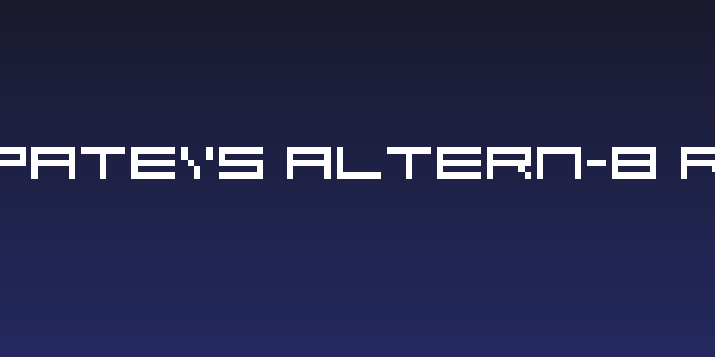 Psi Hoe Pate's Altern-8 Regular Social Header