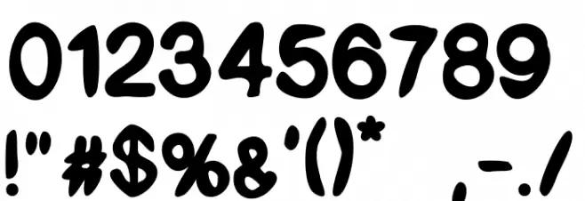 Psilly Font OTHER CHARS