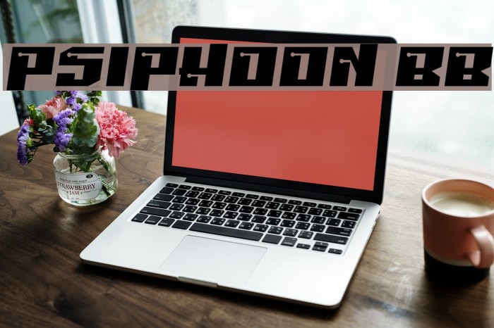 Psiphoon BB Font examples