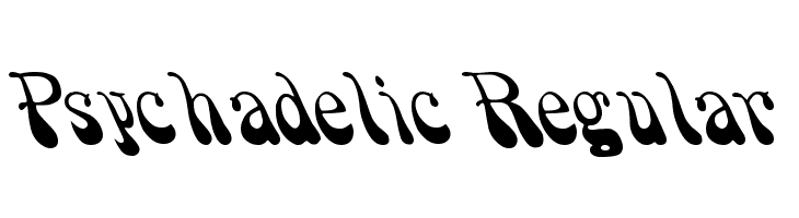 Psychadelic Regular  Fuentes Gratis Descargar