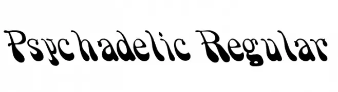 Psychadelic Regular  Descarca Fonturi Gratis