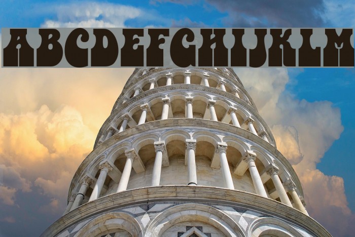 Psychedelia HM Font examples