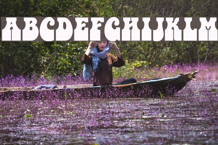 Psychedelia HM Font examples
