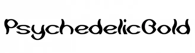 Psychedelic Bold  font caratteri gratis