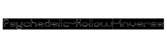Psychedelic-Hollow-Inverse  नि: शुल्क फ़ॉन्ट्स डाउनलोड