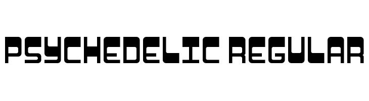 Psychedelic Regular  Free Fonts Download