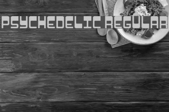 Psychedelic Regular Font examples