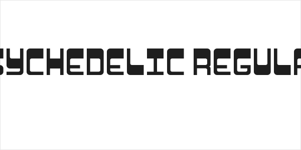 Psychedelic Regular Logo