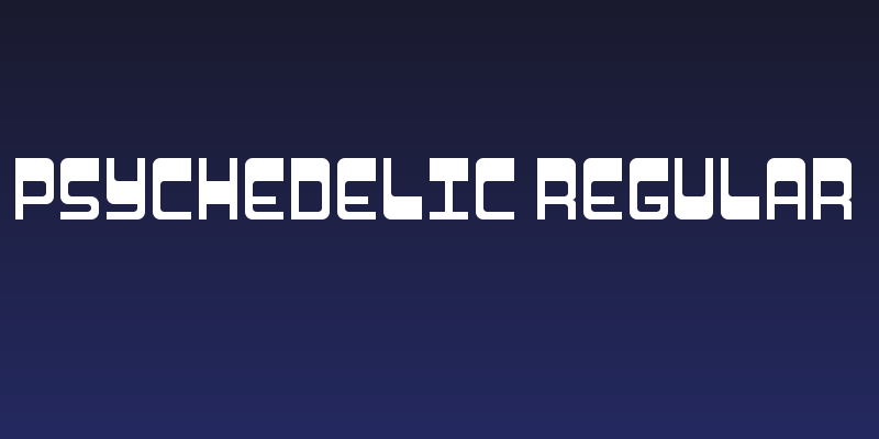 Psychedelic Regular Social Header