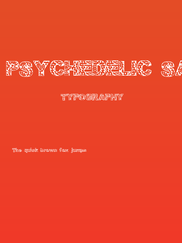 Psychedelic Sauce Poster