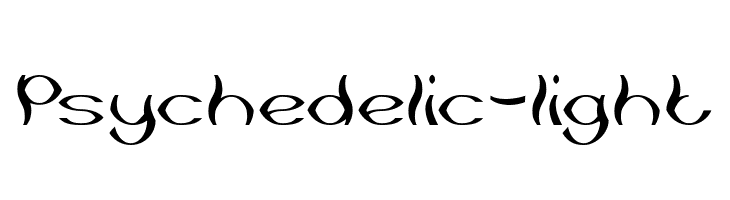Psychedelic-light  font caratteri gratis