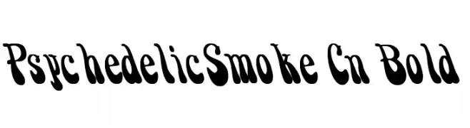 PsychedelicSmoke Cn Bold  フリーフォントのダウンロード