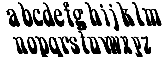 PsychedelicSmoke Cn Bold Font LOWERCASE