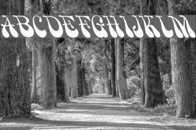 PsychedelicSmoke Font examples